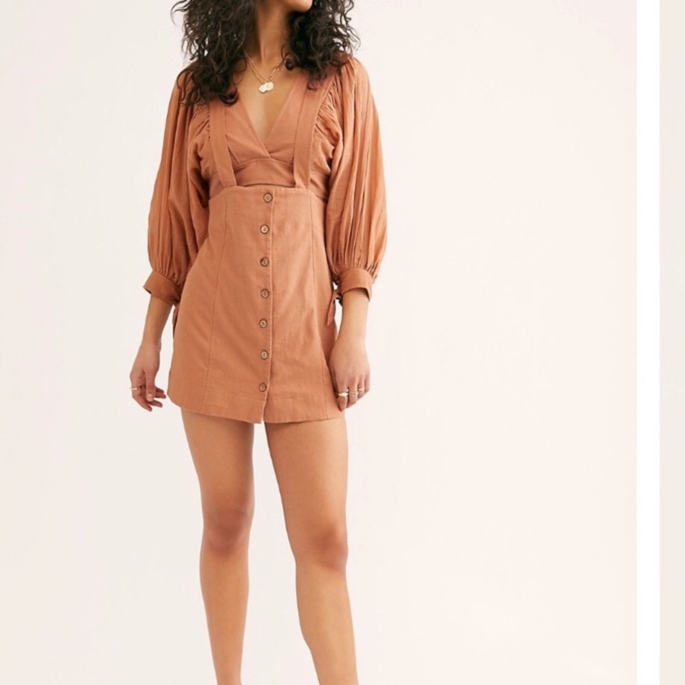 NWT Free People Flynn Jumper Boho Set Skirt & Top